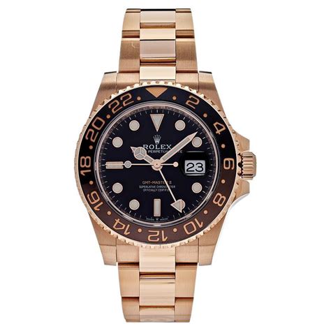 rolex nero e oro rosa|Acquista Rolex GMT.